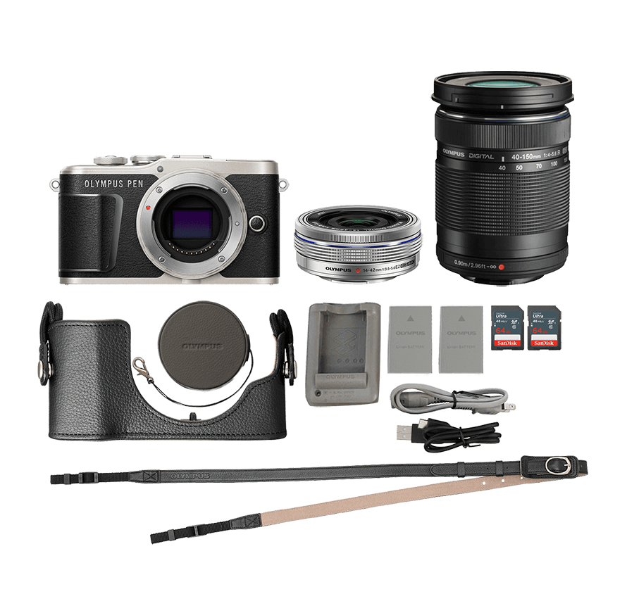 レンタル] オリンパス/OLYMPUS PEN E-PL9 標準&望遠レンズセット