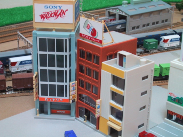 商業施設｜鉄道模型のストラクチャー（1/150サイズ） | 鉄道模型 敷き
