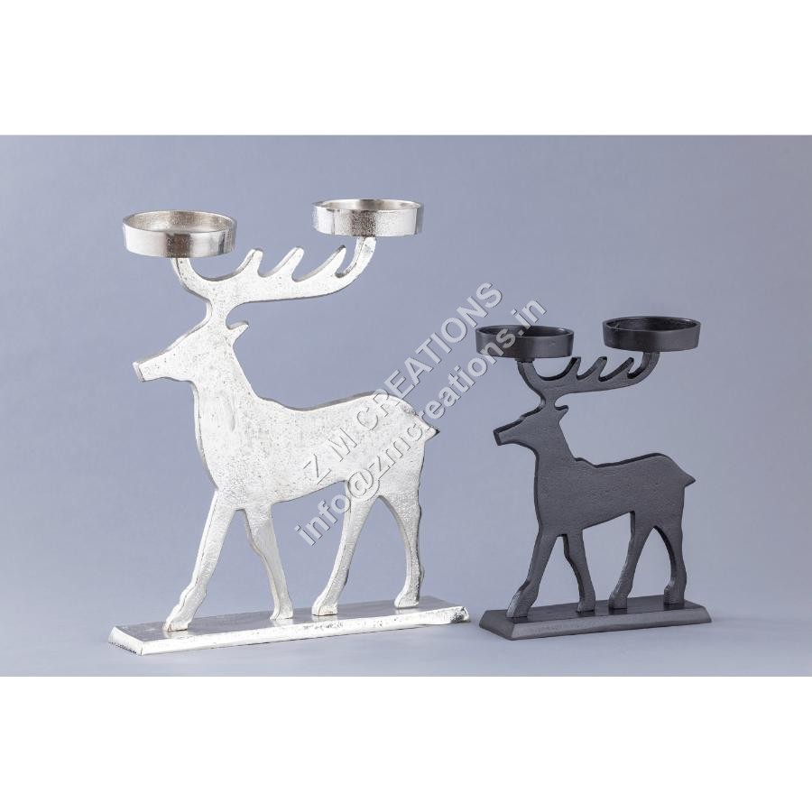 ビジネスバイヤー向け、スタイリッシュな鹿の角キャンドルホルダーで