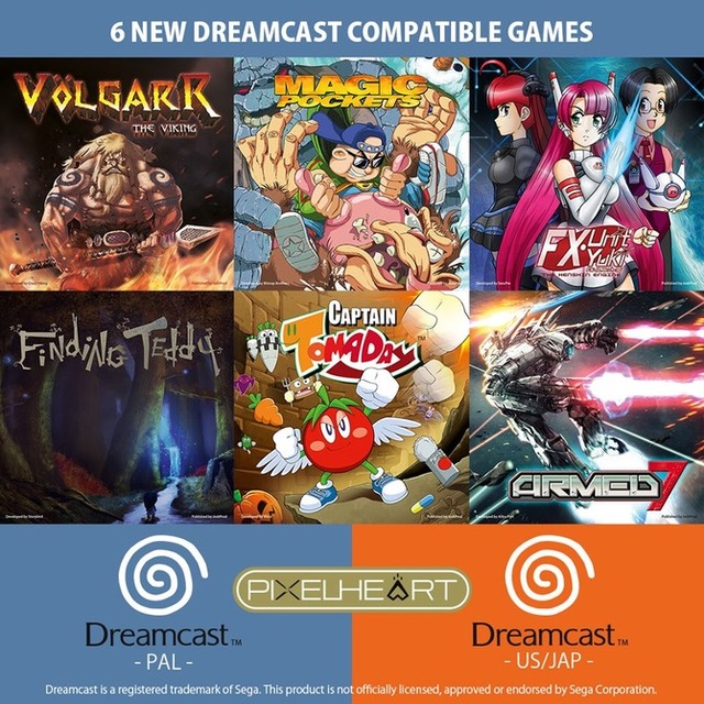 ドリームキャスト」海外で新作ゲーム6本発表！ 各タイトル、公式サイト