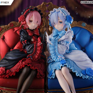 リゼロ」レム＆ラムが豪華なゴシックドレス姿でフィギュアに！2体