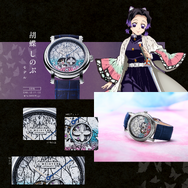 鬼滅の刃」煉獄杏寿郎、胡蝶しのぶ、冨岡義勇らが機械式時計に！金箔で