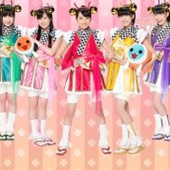 ももクロどん」も登場 ももいろクローバーZが「太鼓の達人」応援