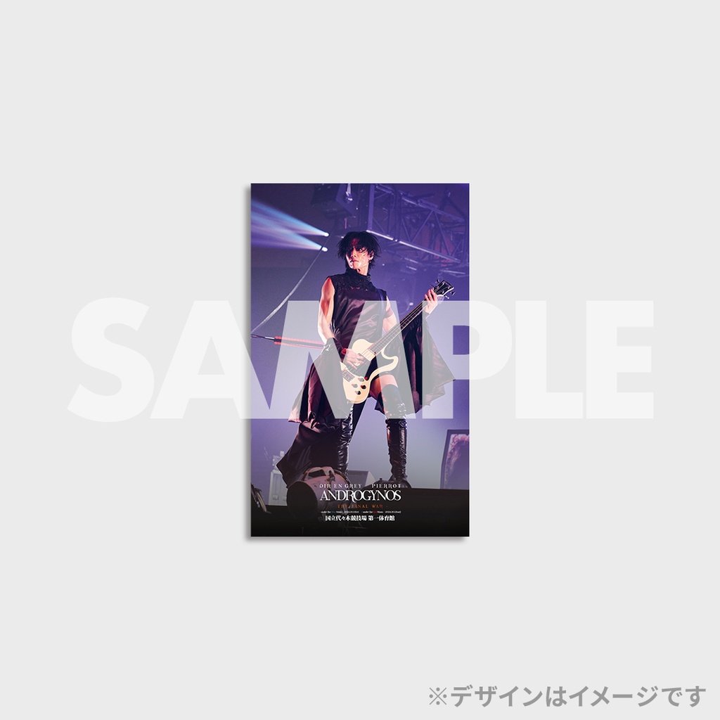 DIR EN GREY】ANDROGYNOS - THE FINAL WAR -ライブフォトラッフルくじ