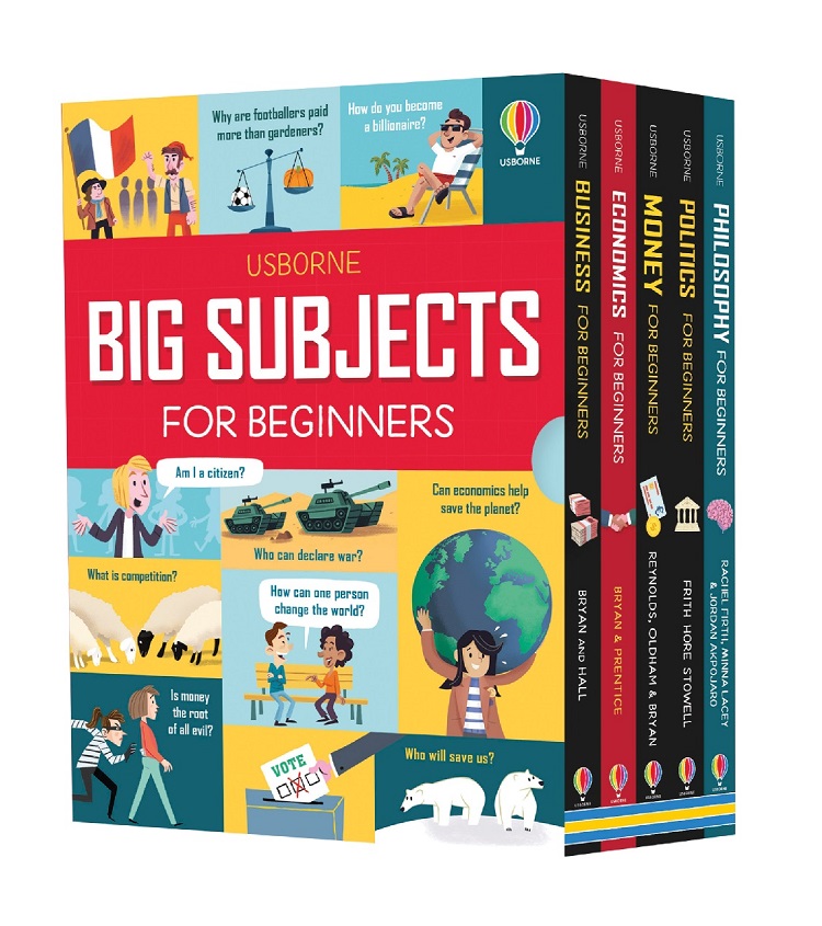 Usborne Big Subjects for Beginners 5 Books Collection Box Set (5冊