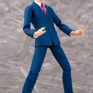 逆転裁判』成歩堂龍一がfigma化―店舗限定特典には「テレ顔」パーツが