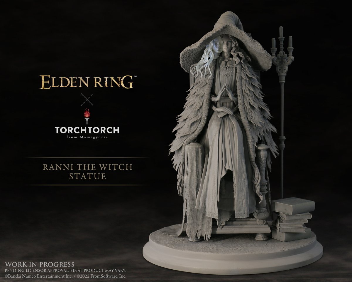 ELDEN RING』ついに「魔女ラニ」がスタチュー化！圧倒的クオリティの