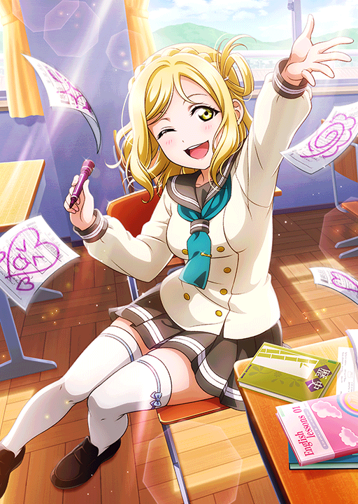 Cards - #1547 小原鞠莉 UR | LLSIF EN