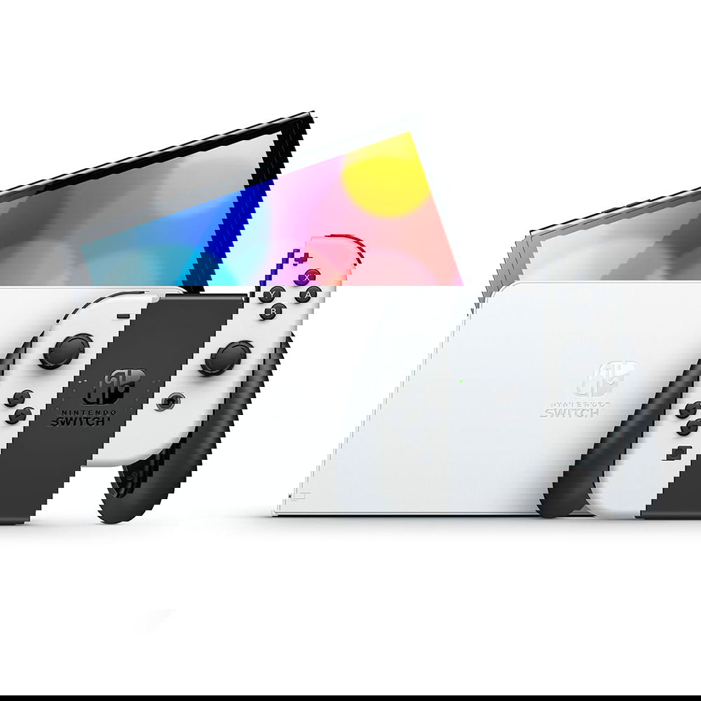 Nintendo Switch (OLED Model) White Set