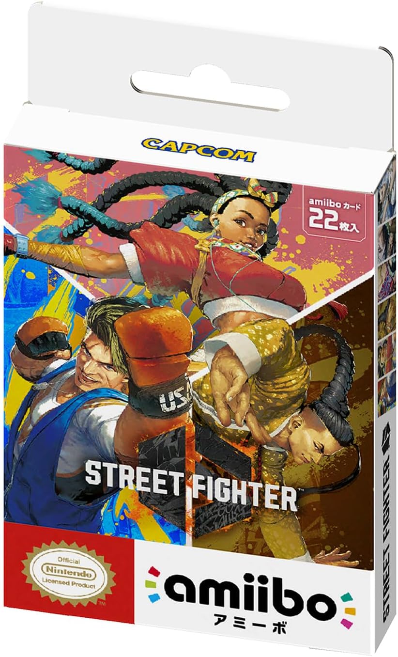 Amiibo Cards Street Fighter 6 Starter Set for Nintendo Switch 2