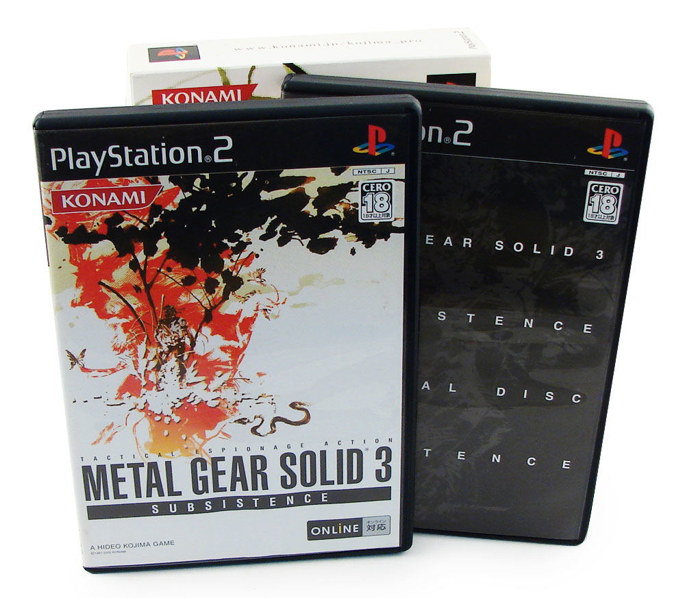 L GEAR SOLID 3 SUBSISTENCE 初回生産版 L GEAR SOLID 3 SUBSISTENCE