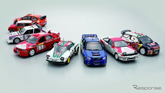 名ラリーカーの1/43モデルが毎号付属…デアゴスティーニ 4枚目の写真