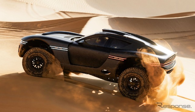完全に富豪向けマシン」1100馬力で砂漠を駆け抜ける！ V8モンスター初