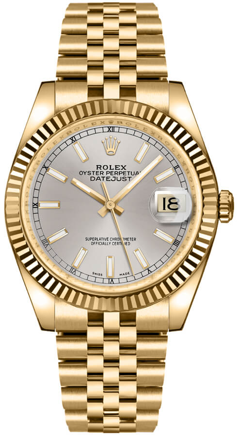 116238-SLVSJ | Rolex Datejust 36 | Midsize Watch