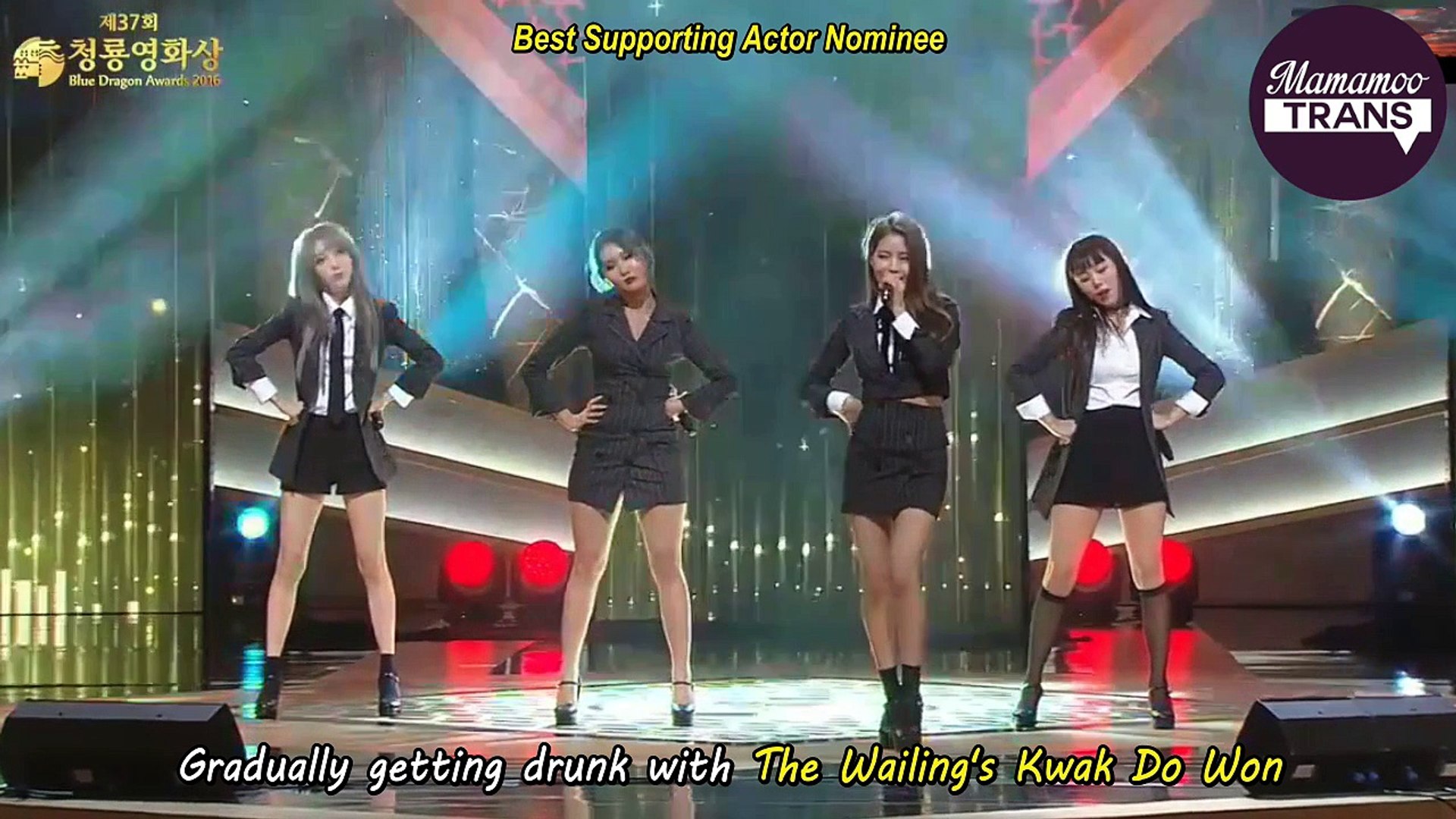 ENG SUB] 161125 Mamamoo - “Decalcomanie” @ Blue Dragon Film Awards