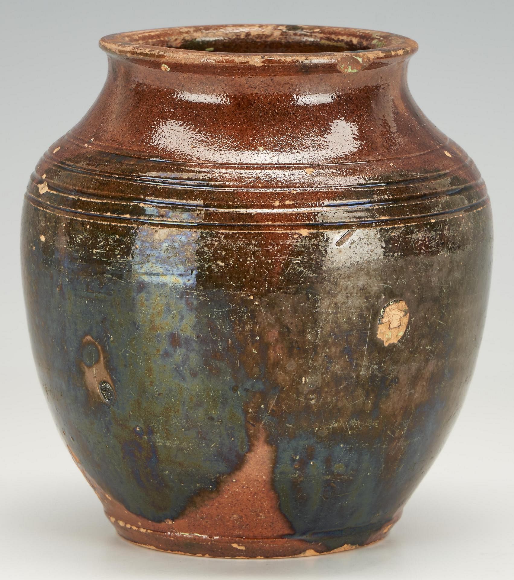 Greene County, TN Earthenware Jar, Possibly Christopher Alexander