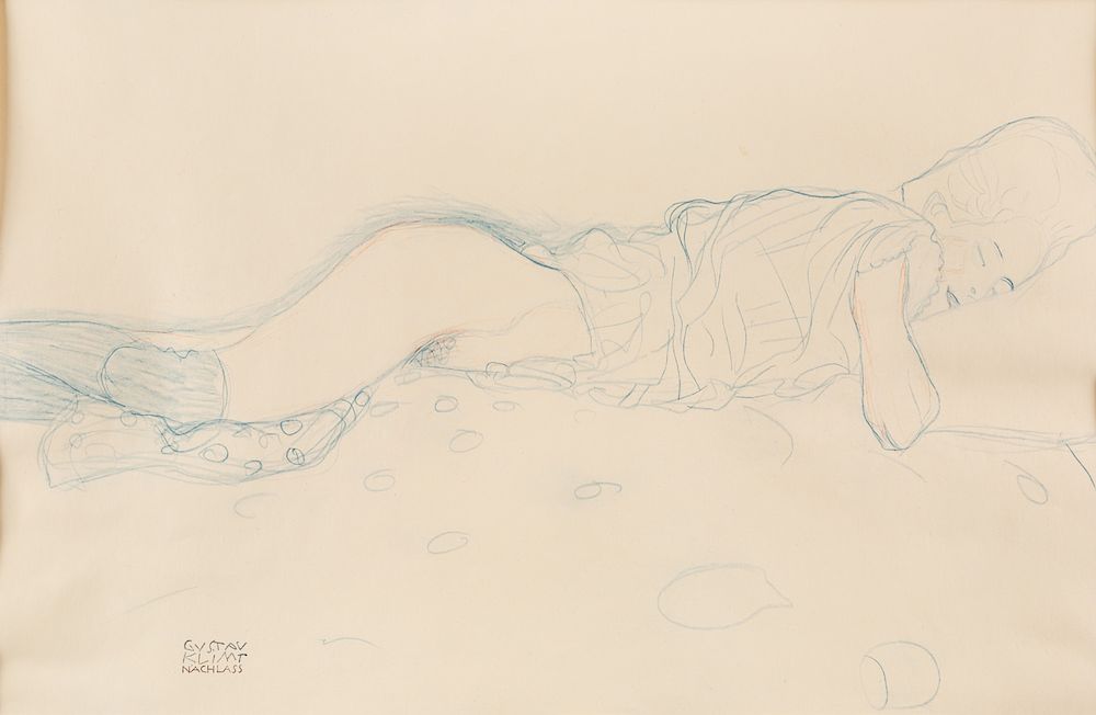 GUSTAV KLIMT. TWENTY-FIVE DRAWINGS SELECTED AND INTERPRETED BY