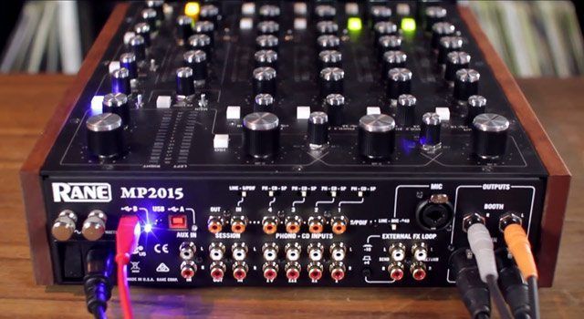 Video Review: Rane MP2015 Rotary Mixer - DJ TechTools