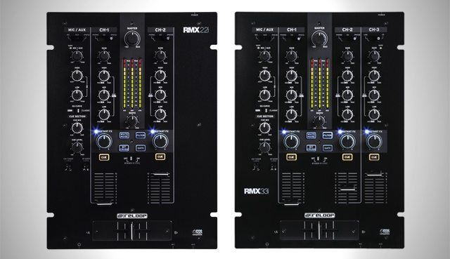 New Reloop RMX-22i / RMX-33i Mixers with iPad Split Connection