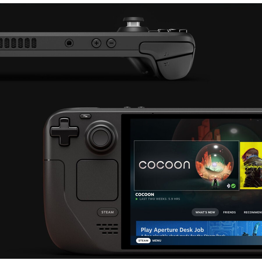 Consola gaming portabila Valve Steam Deck OLED 512GB SSD, 16GB RAM