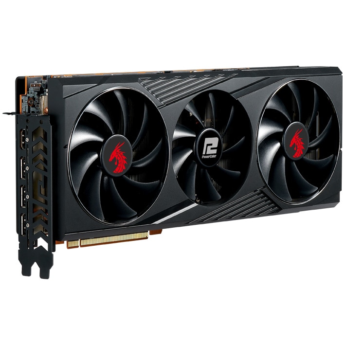 Placa video PowerColor Radeon™ RX 6800 XT Red Dragon, 16GB GDDR6