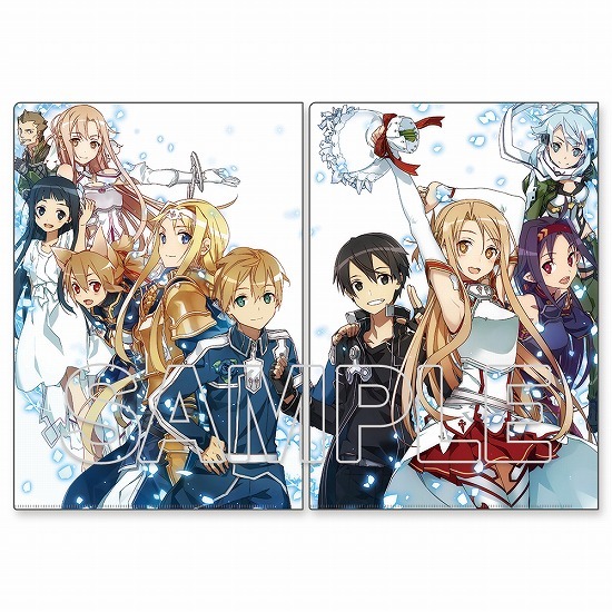 ソードアート・オンライン abecクリアファイルセット 7｜ホビーの総合