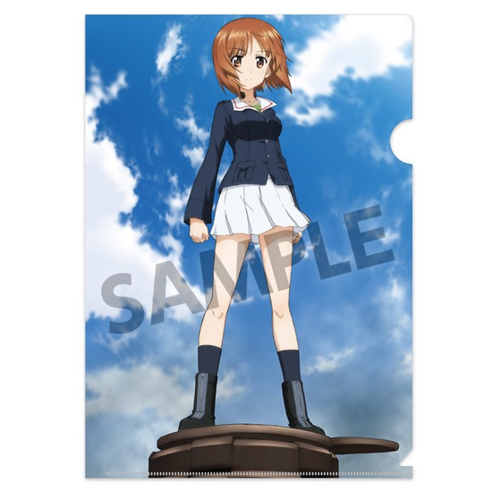 ガールズ＆パンツァー 最終章 クリアファイル 西住みほ｜ホビーの総合
