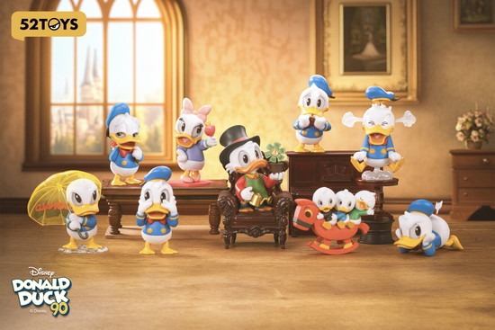 52TOYS BLINDBOX ディズニー ドナルドダッククラブ 8個入り1BOX