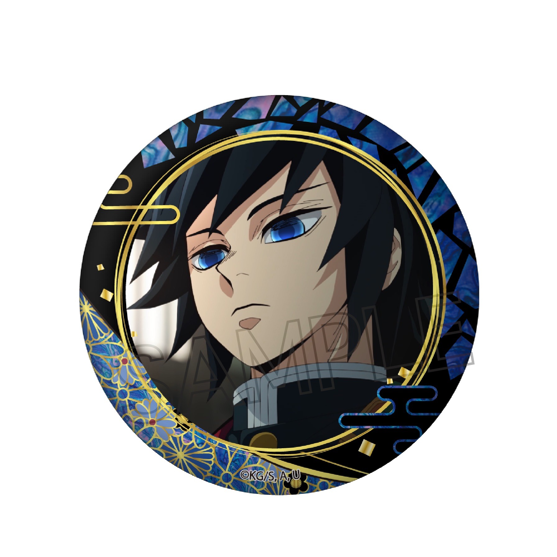 鬼滅の刃 螺鈿風シリーズ Vol.3 缶バッジ 冨岡義勇｜ホビーの総合通販