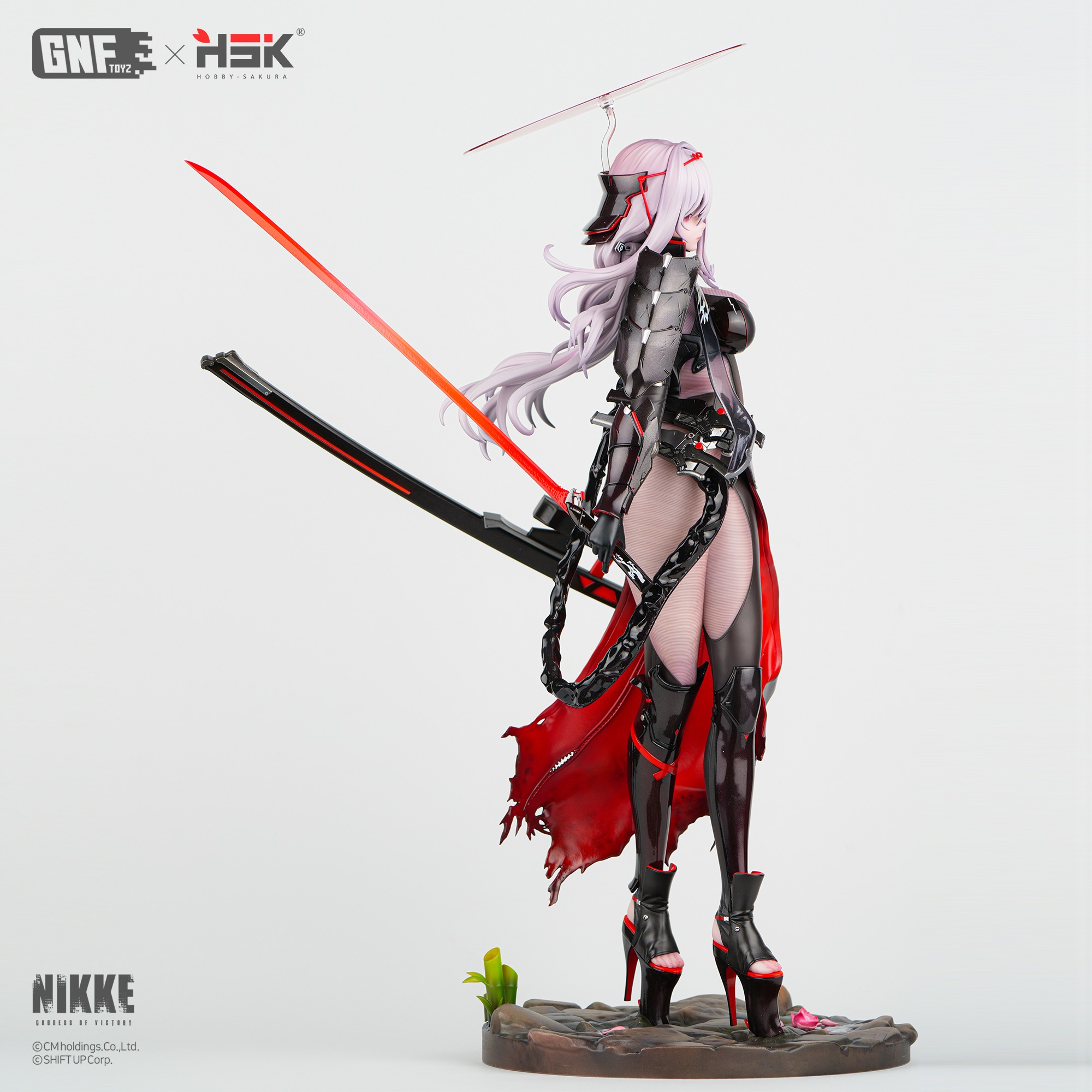 GNFTOYZ & Hobby sakura 勝利の女神：NIKKE 1/4 紅蓮：ブラック