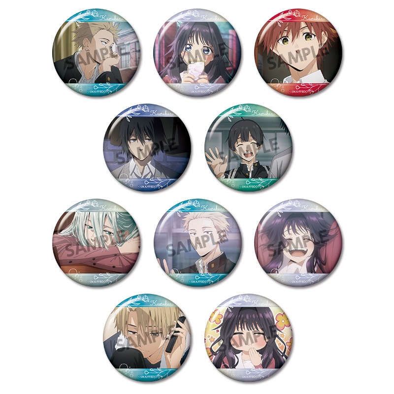 薫る花は凛と咲く 缶バッジコレクション 50個入り1BOX｜ホビーの総合