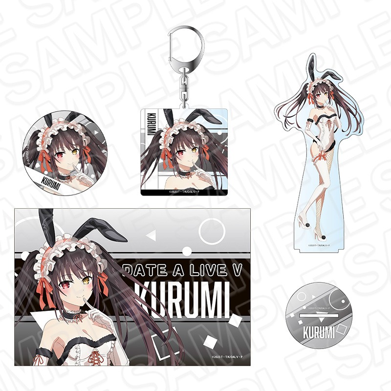 デート・ア・ライブV グッズセット 時崎狂三 ロリータバニー ver