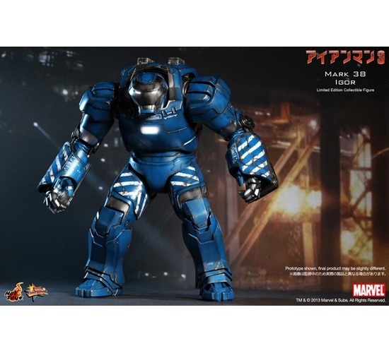 ホットトイズ ムービー・マスターピース アイアンマン3 1/6 アイアン