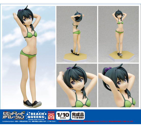 WAVE BEACH QUEENS ビビッドレッド・オペレーション 1/10 三枝わかば