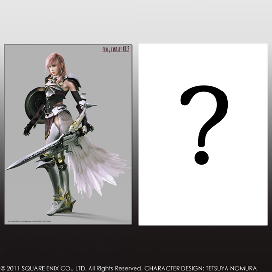 ファイナルファンタジー XIII-2 クリアポスターミニ 8個入り1BOX