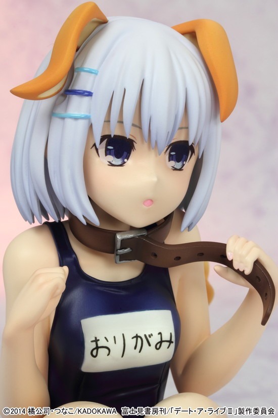 グリフォン デート・ア・ライブII 1/7 鳶一折紙 スク水わんこver