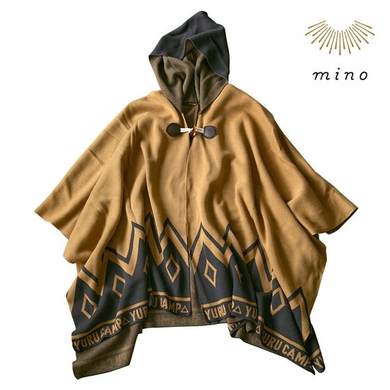 ゆるキャン△ 五泉ニット mino 志摩リン焚火ポンチョ｜ホビーの総合