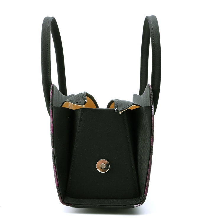 本場筑前博多織 利休バッグ 正絹 No.5ZI-0088-00の通販｜きもの365