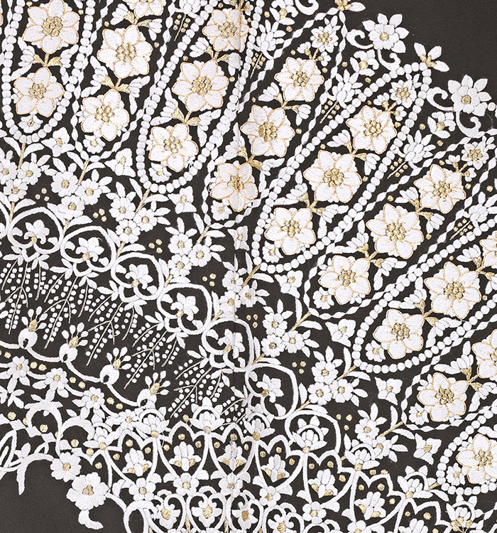 総刺繍 黒留袖 No.CA-0569-Mサイズのレンタル｜きもの365