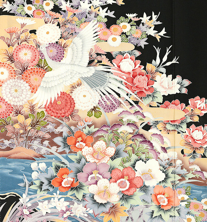 相良刺繍 黒留袖 No.CA-2277-Sサイズの通販｜きもの365