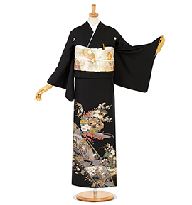 黒留袖（専用襦袢付）No.CA-1804-Sサイズの通販｜きもの365