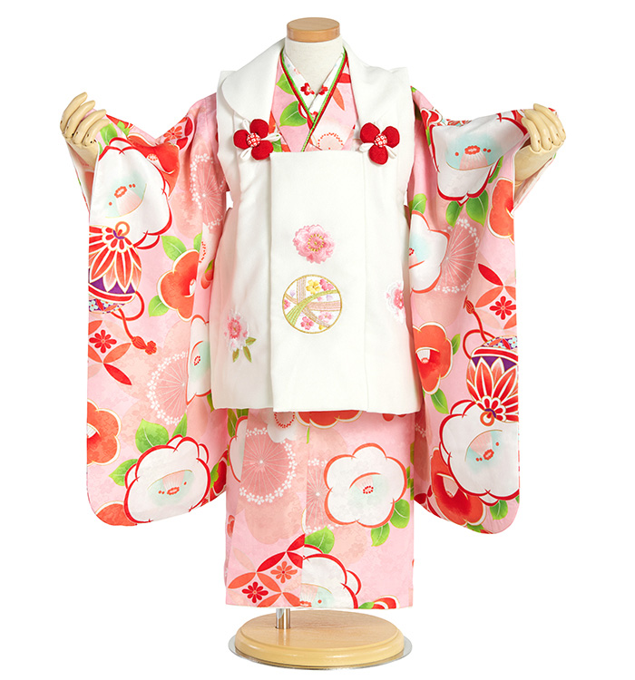 七五三（子ども） 3歳女の子 No.JE-0368のレンタル｜きもの365