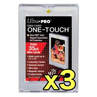 ウルトラプロ ワンタッチマグネットローダー スクリューダウン 3枚