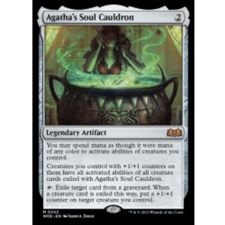 アガサの魂の大釜英語4枚セット