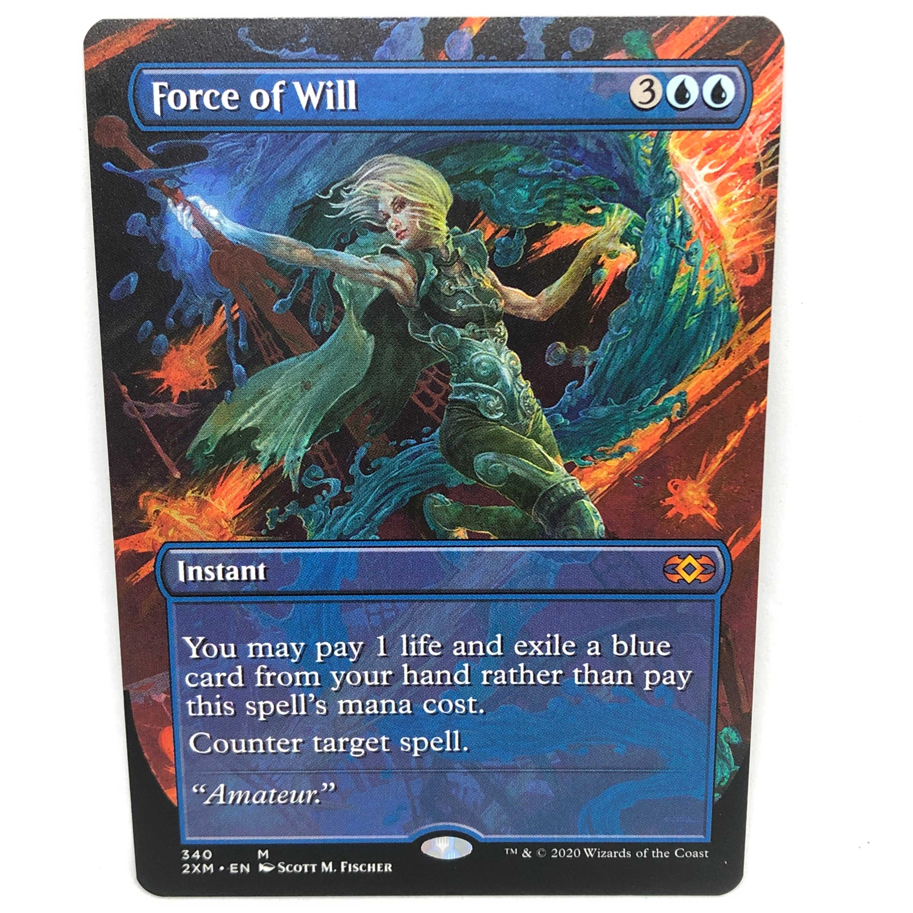 意志の力 初版 英語 4枚セット MTG意志の力 Force of Will AL