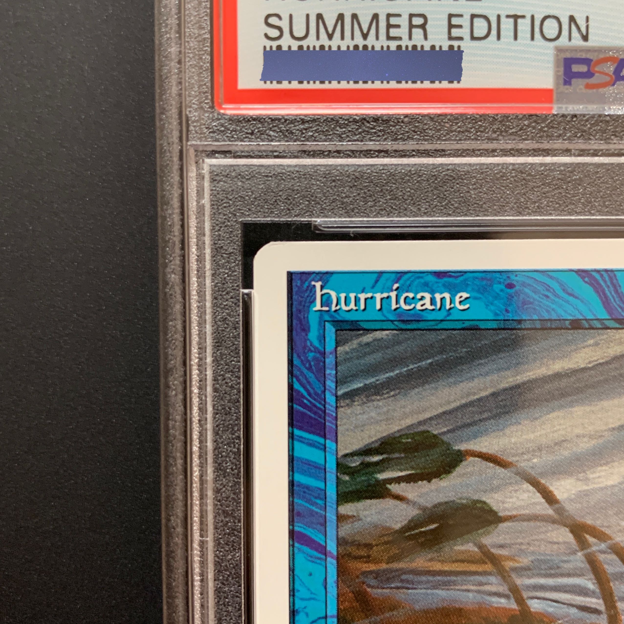 PSA鑑定品【hurricane】ブルーハリケーン summer サマーマジック 1枚の
