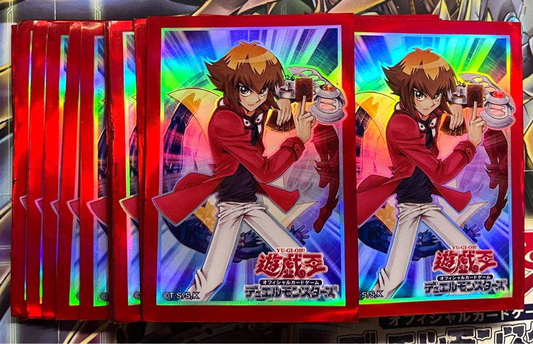 遊戯王GX 遊城十代 スリーブ 遊戯王 遊城十代 スリーブ 初期 63枚