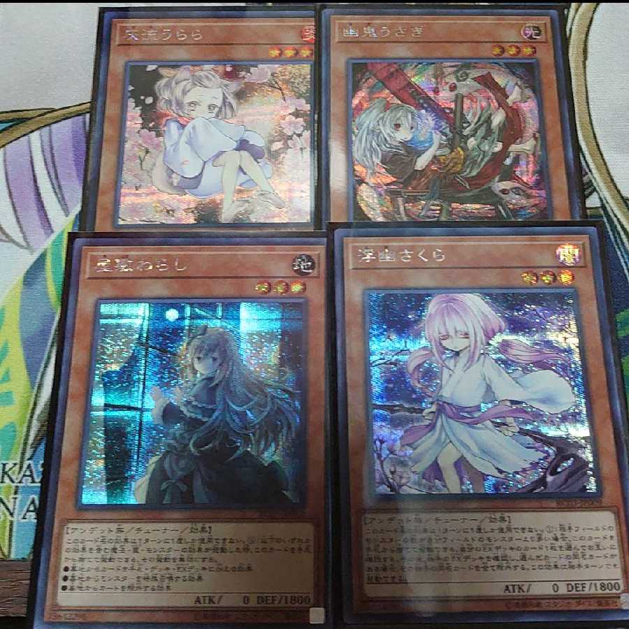 手札誘発娘 絵違いシークレットセット 1枚の通販 しゅり@プロフ確認