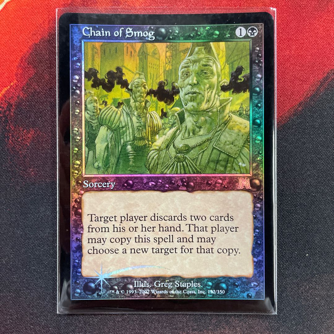 MTG】[Foil] 煙霧の連鎖 / Chain of Smo 英語版 2枚 MTG 煙霧の連鎖