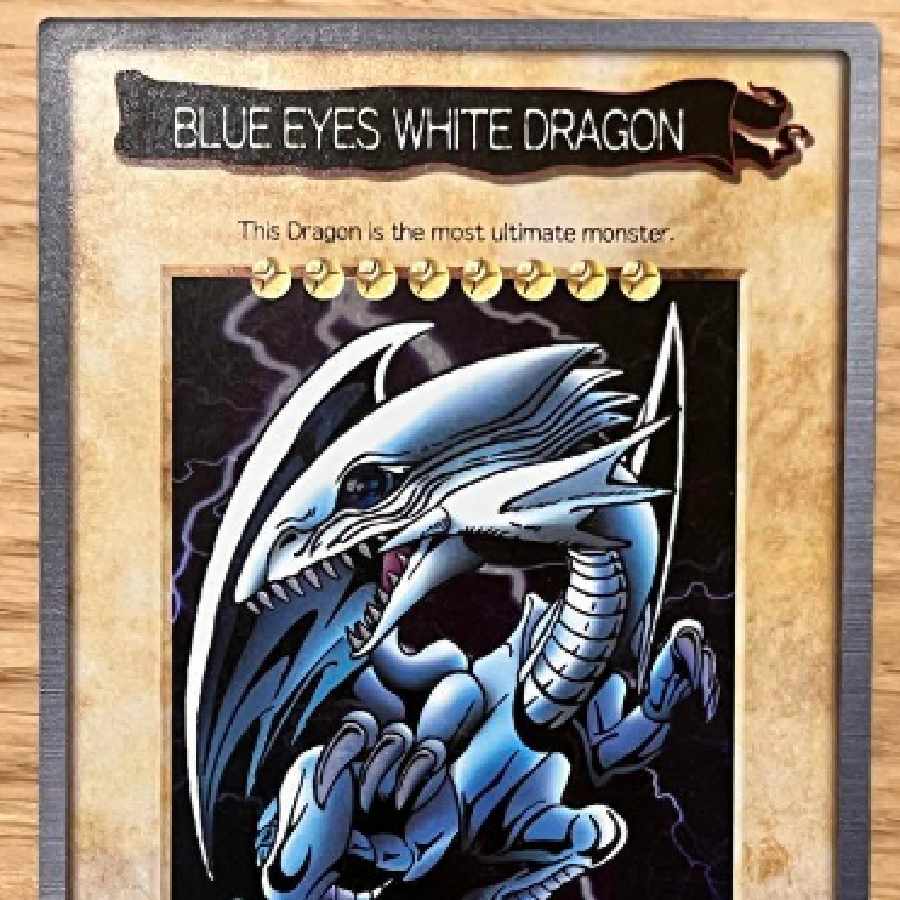 遊戯王 バンダイ版 青眼の白龍 PSA9 カードダス ブルーアイズ 英語 美